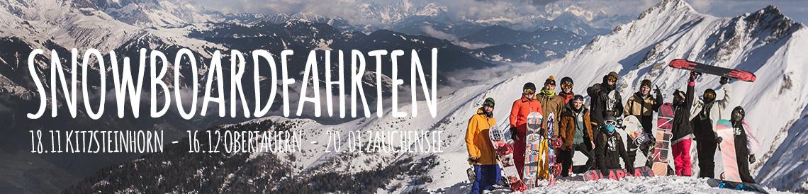 Snowboardfahrten Banner